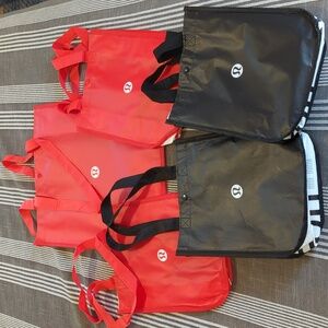 Lululemon Bag Set (4 Small + 1 Large)